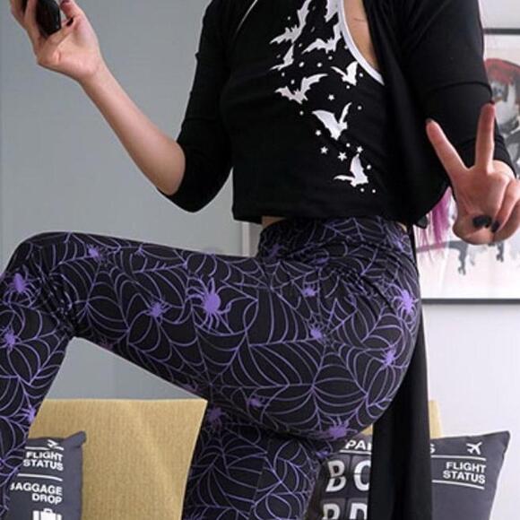 Too Fast Bats Halter Top Goth Gothic tank tops women shirts size S, like new Bat - Picture 5 of 5